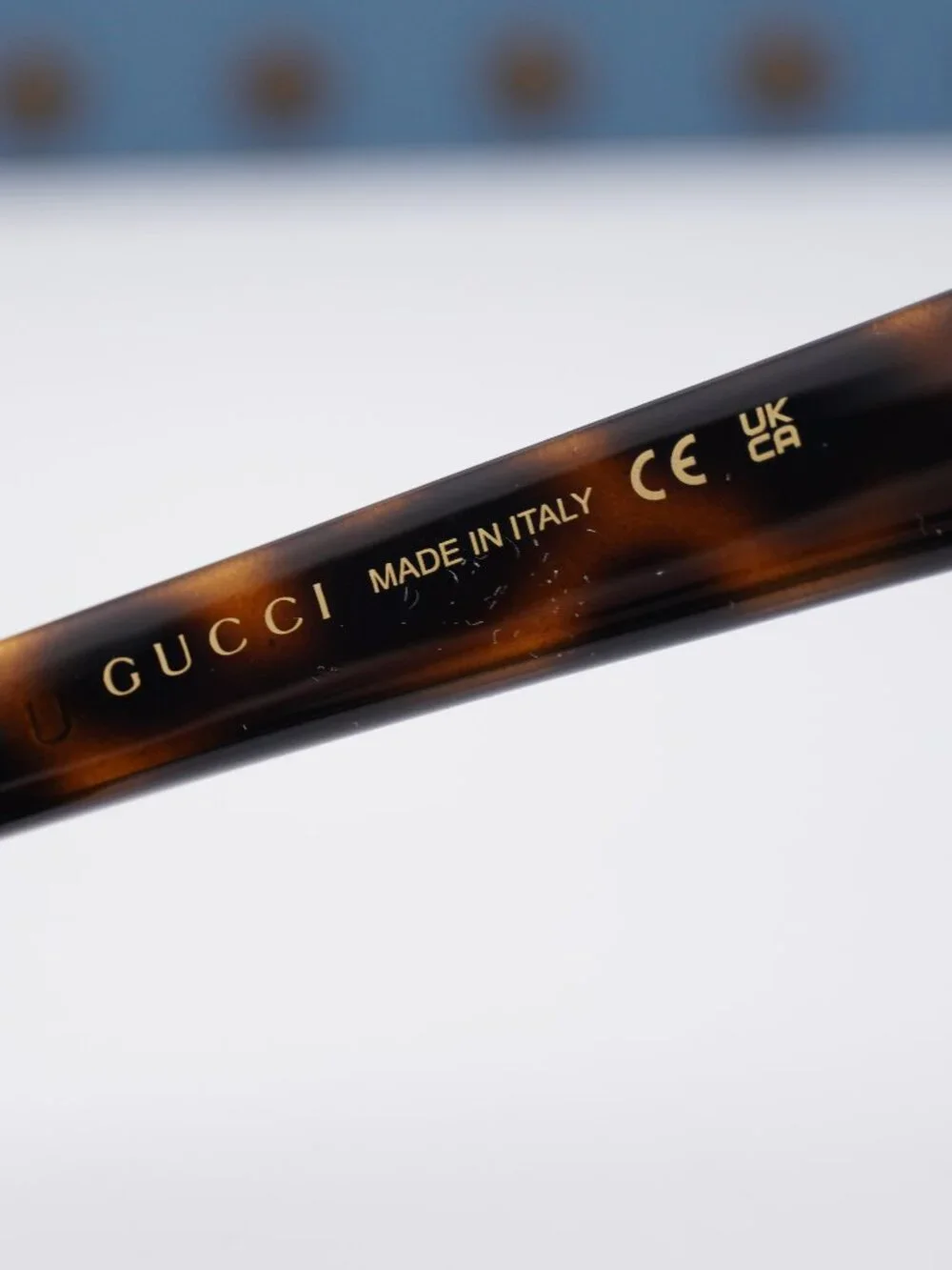 Gucci GG1540S 002 Square Sunglasses - Havana / Green